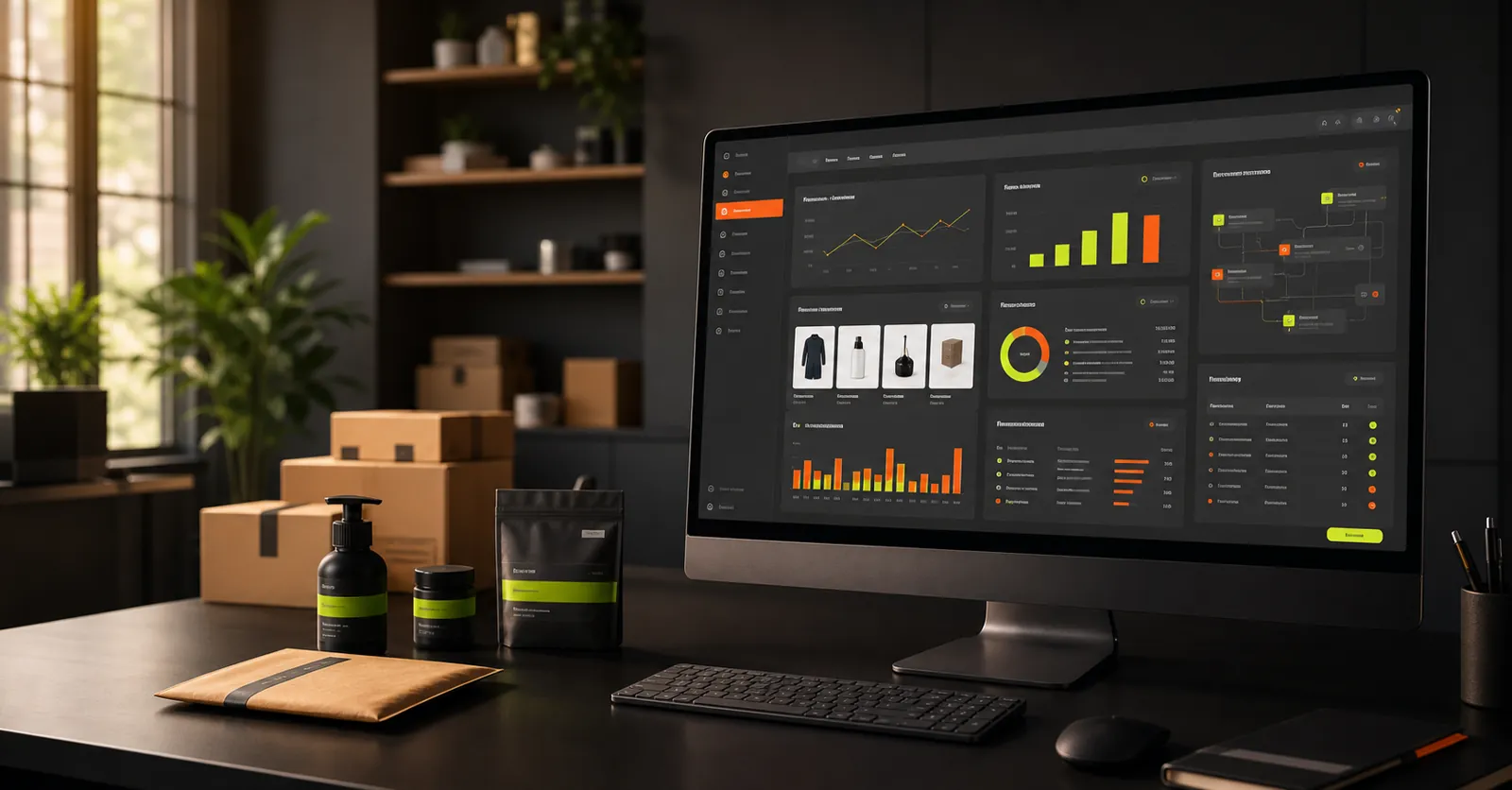 eCommerce marketplace store operations dashboard